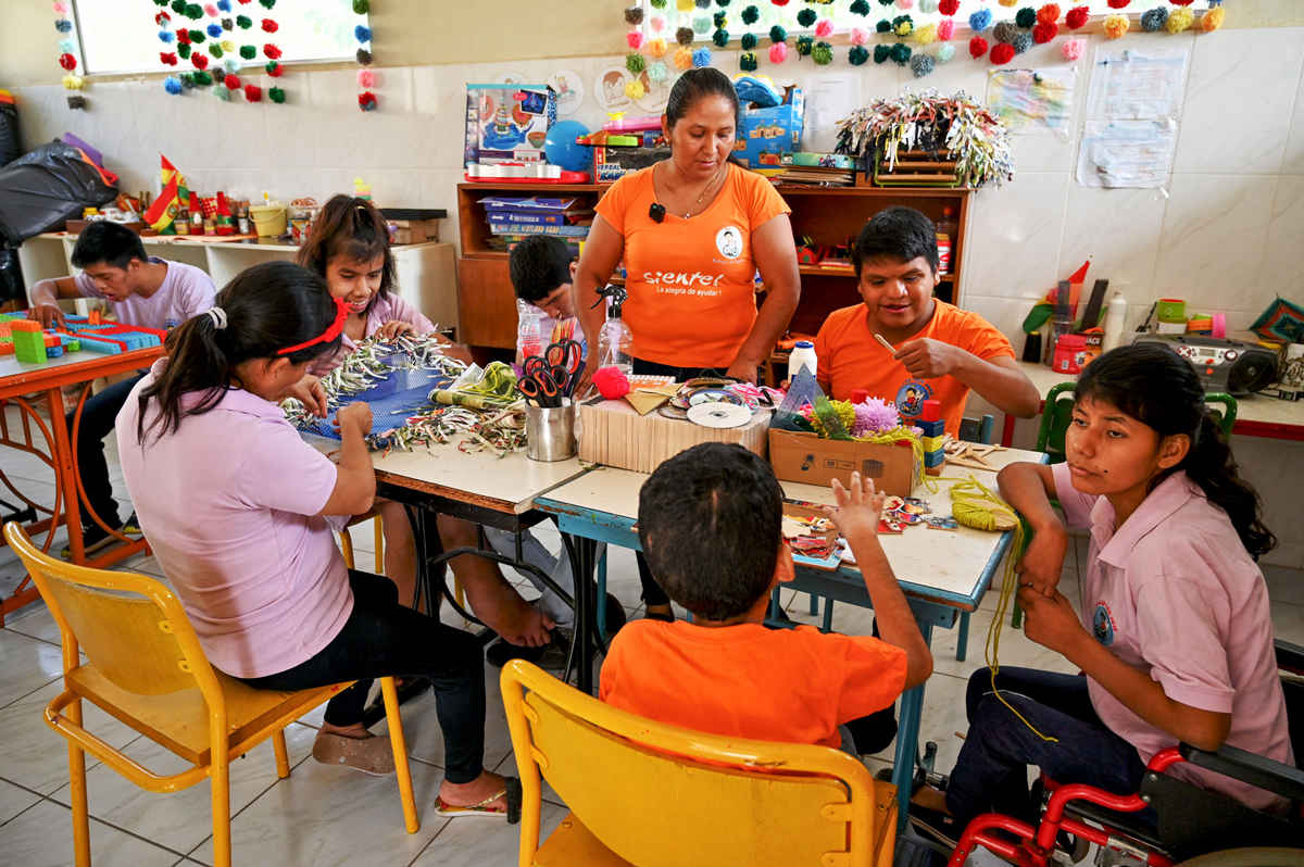 actividad grupal ninios